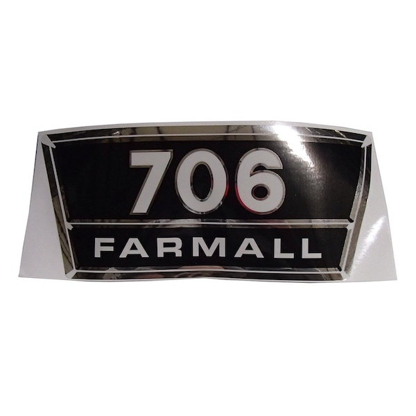 Aftermarket Vinyl Hood Decal Kit For Farmall International Harvester Tractor 706 MAE30-1081 - main